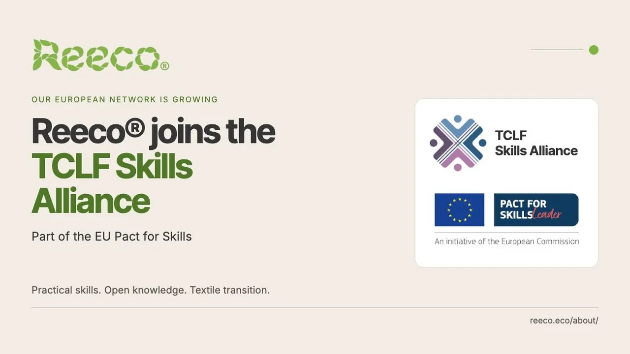 Prisijungėme prie TCLF Skills Alliance – didelio masto įgūdžių partnerystės tekstilės, drabužių, odos...